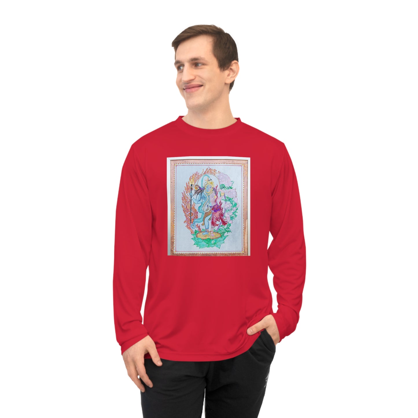 Spiritual Art Unisex Performance Long Sleeve Shirt