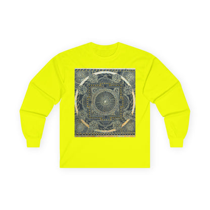 Mandala Constellation Long Sleeve Tee — Mystical Geometric Graphic