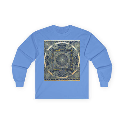 Mandala Constellation Long Sleeve Tee — Mystical Geometric Graphic