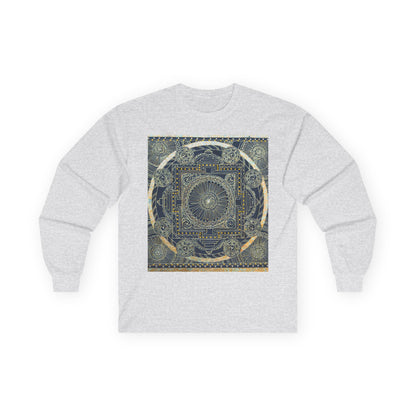 Mandala Constellation Long Sleeve Tee — Mystical Geometric Graphic