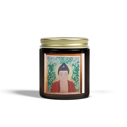 Buddha Scented Candle — Coconut Apricot Wax (4oz & 9oz)