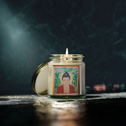 Buddha Scented Candle — Coconut Apricot Wax (4oz & 9oz)