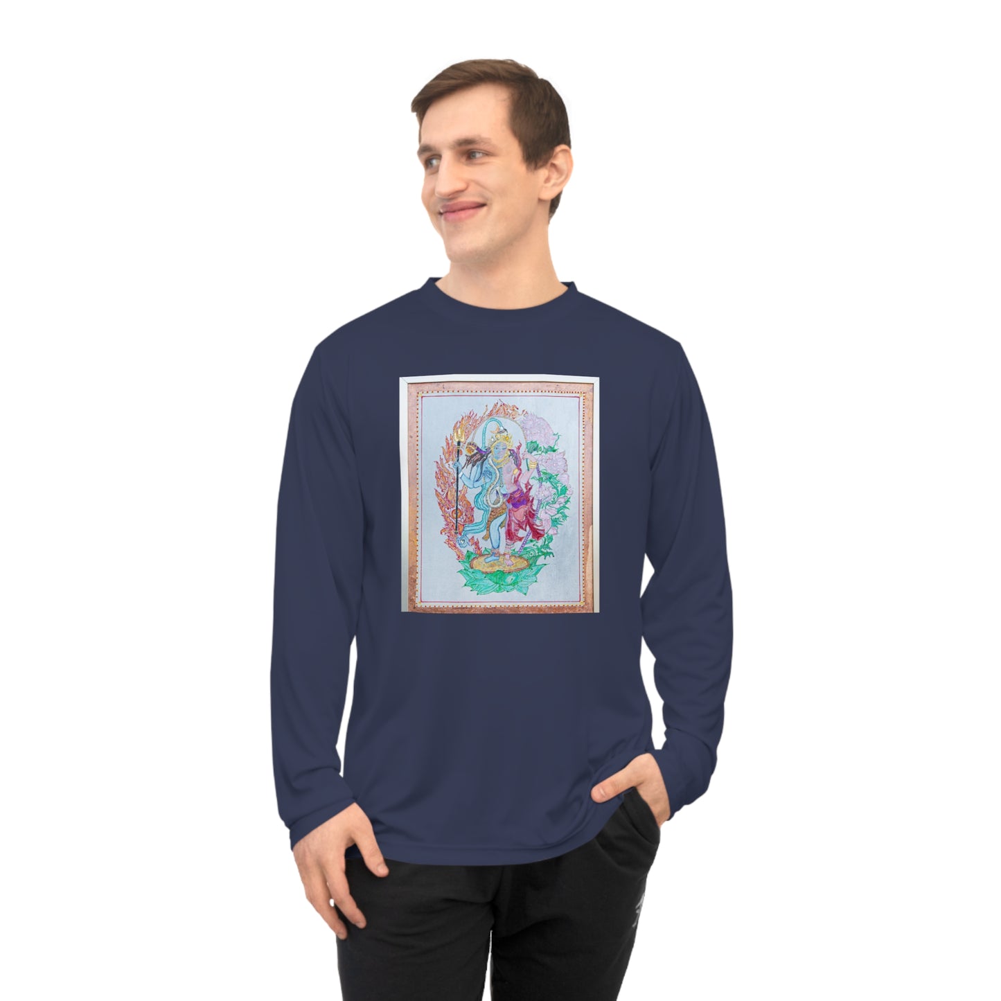 Spiritual Art Unisex Performance Long Sleeve Shirt
