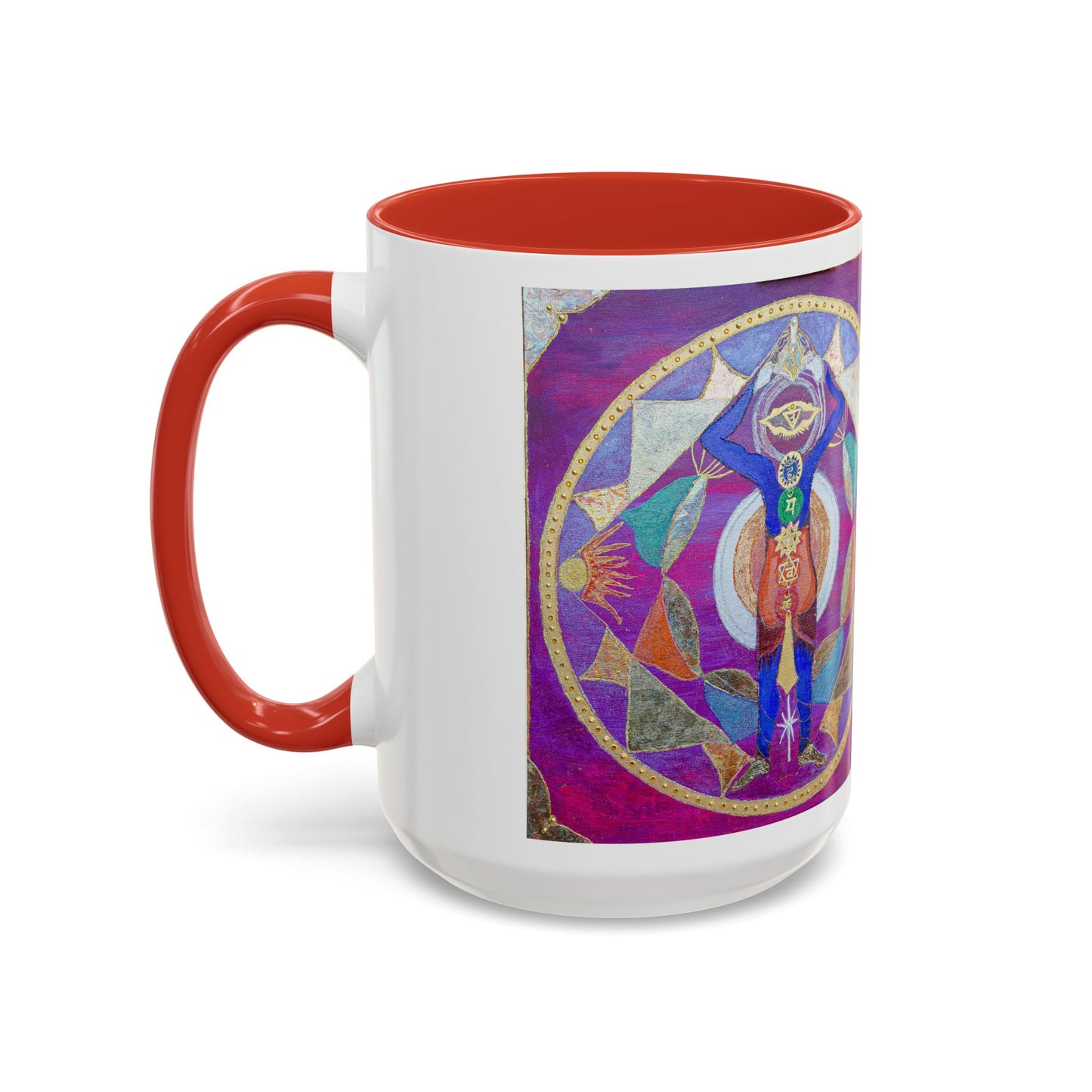 Chakra Energy Accent Coffee Mug - 11/15oz Inner Vibe Design