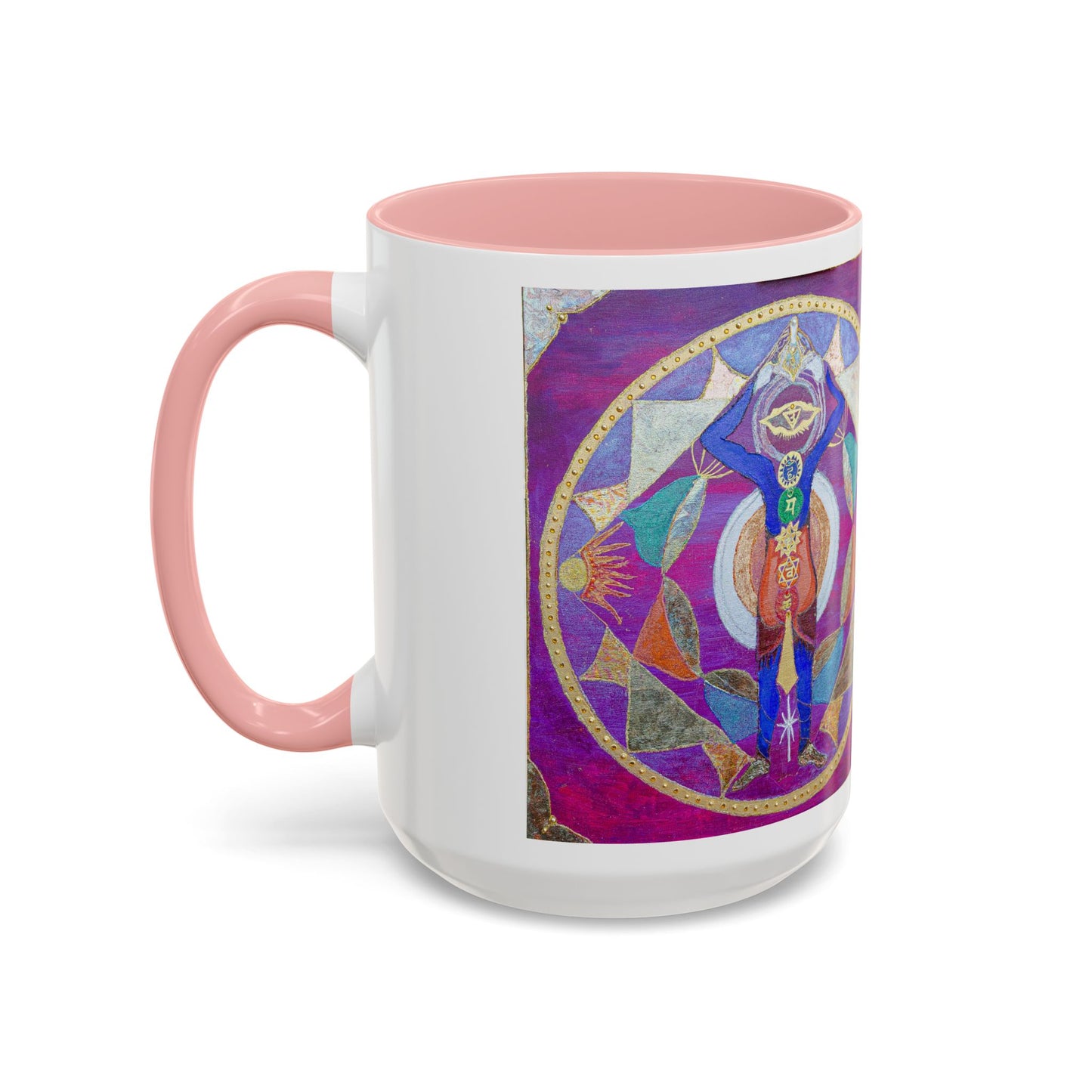 Chakra Energy Accent Coffee Mug - 11/15oz Inner Vibe Design