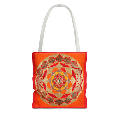 zVibrant Mandala Tote Bag
