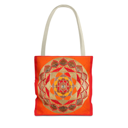 zVibrant Mandala Tote Bag