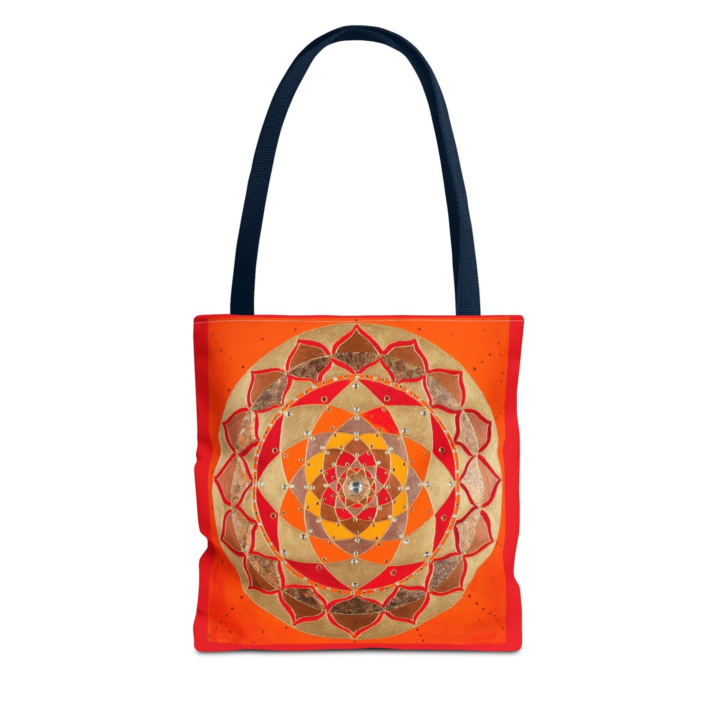 zVibrant Mandala Tote Bag