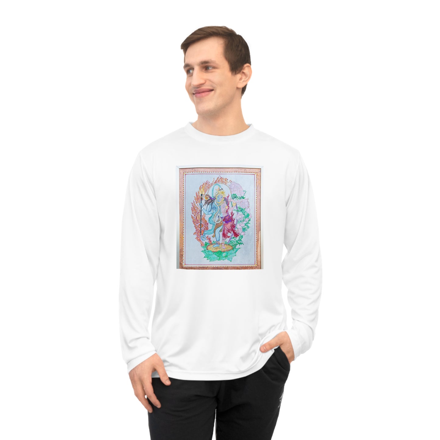 Spiritual Art Unisex Performance Long Sleeve Shirt