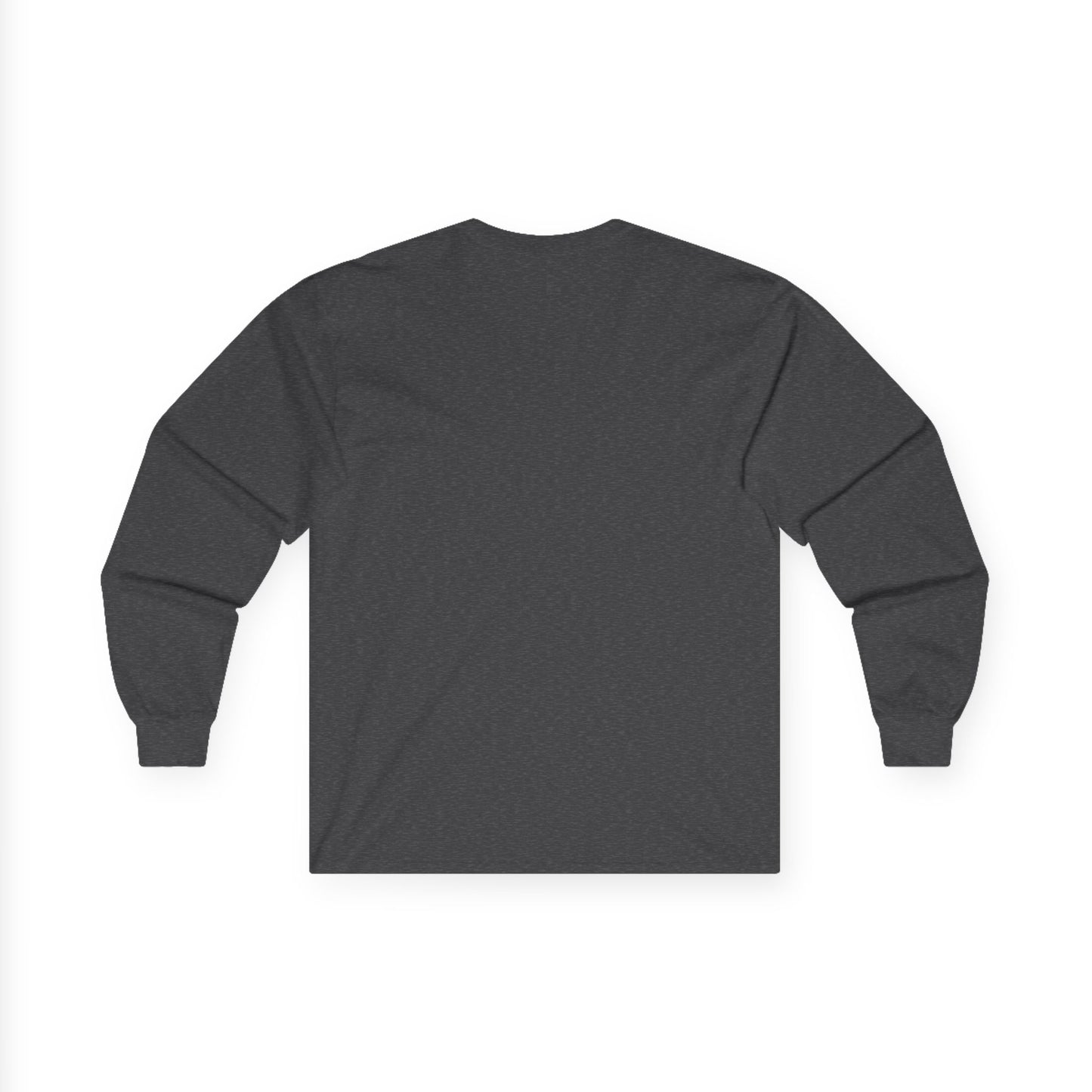 Mandala Geometry Long Sleeve Tee — Sacred Blue & Gold Circular Design