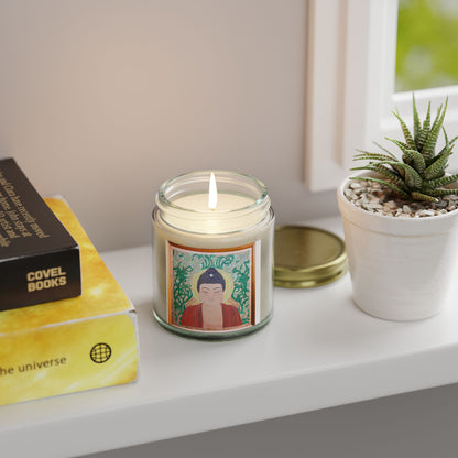 Buddha Scented Candle — Coconut Apricot Wax (4oz & 9oz)