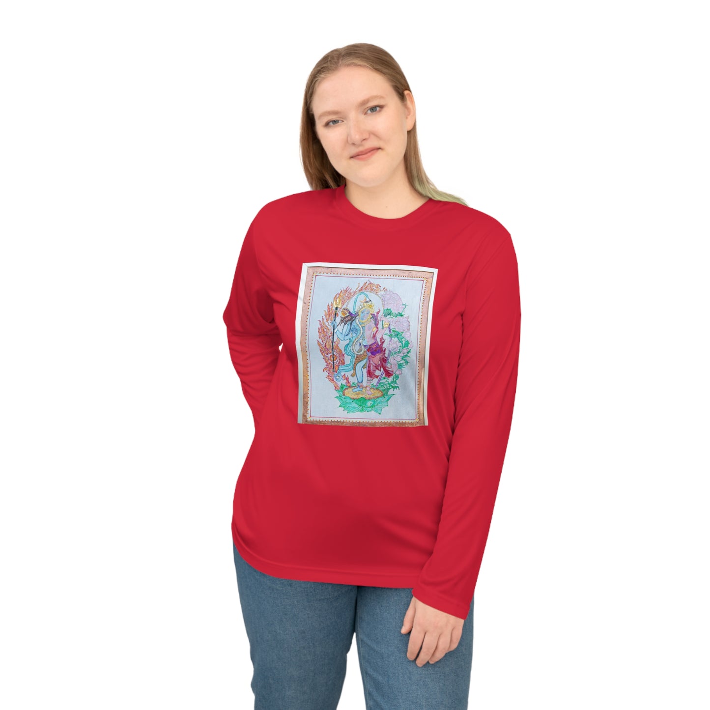 Spiritual Art Unisex Performance Long Sleeve Shirt
