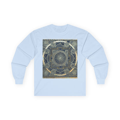Mandala Constellation Long Sleeve Tee — Mystical Geometric Graphic