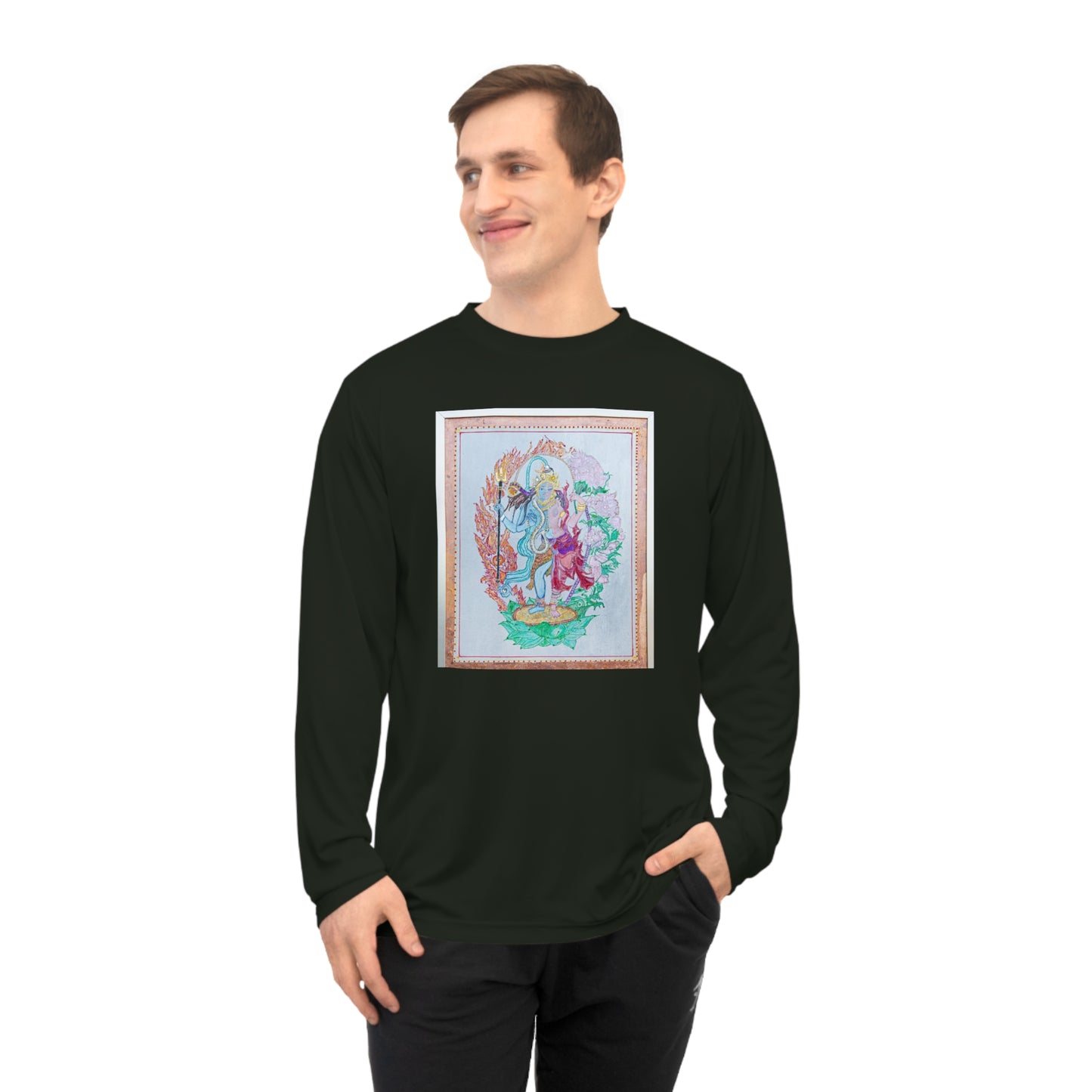 Spiritual Art Unisex Performance Long Sleeve Shirt