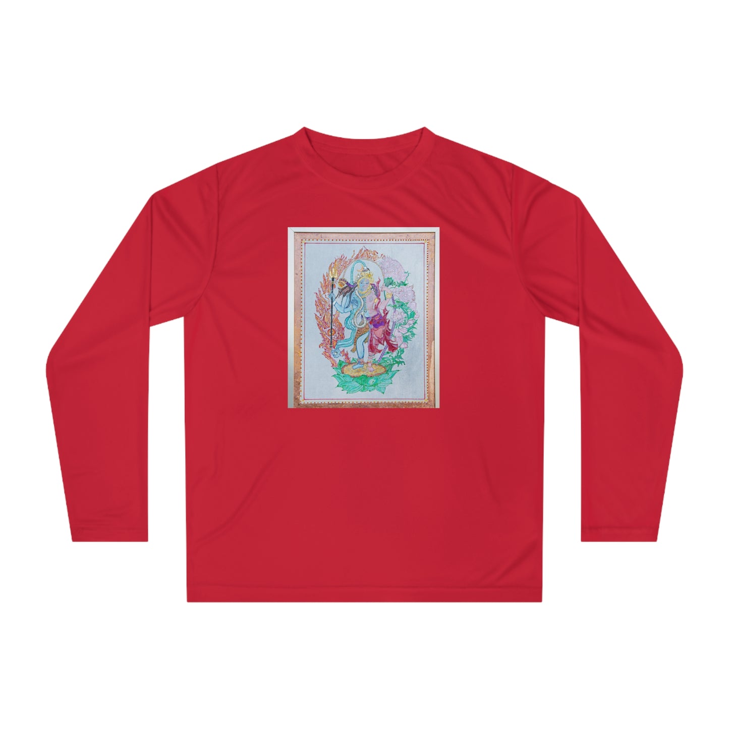 Spiritual Art Unisex Performance Long Sleeve Shirt