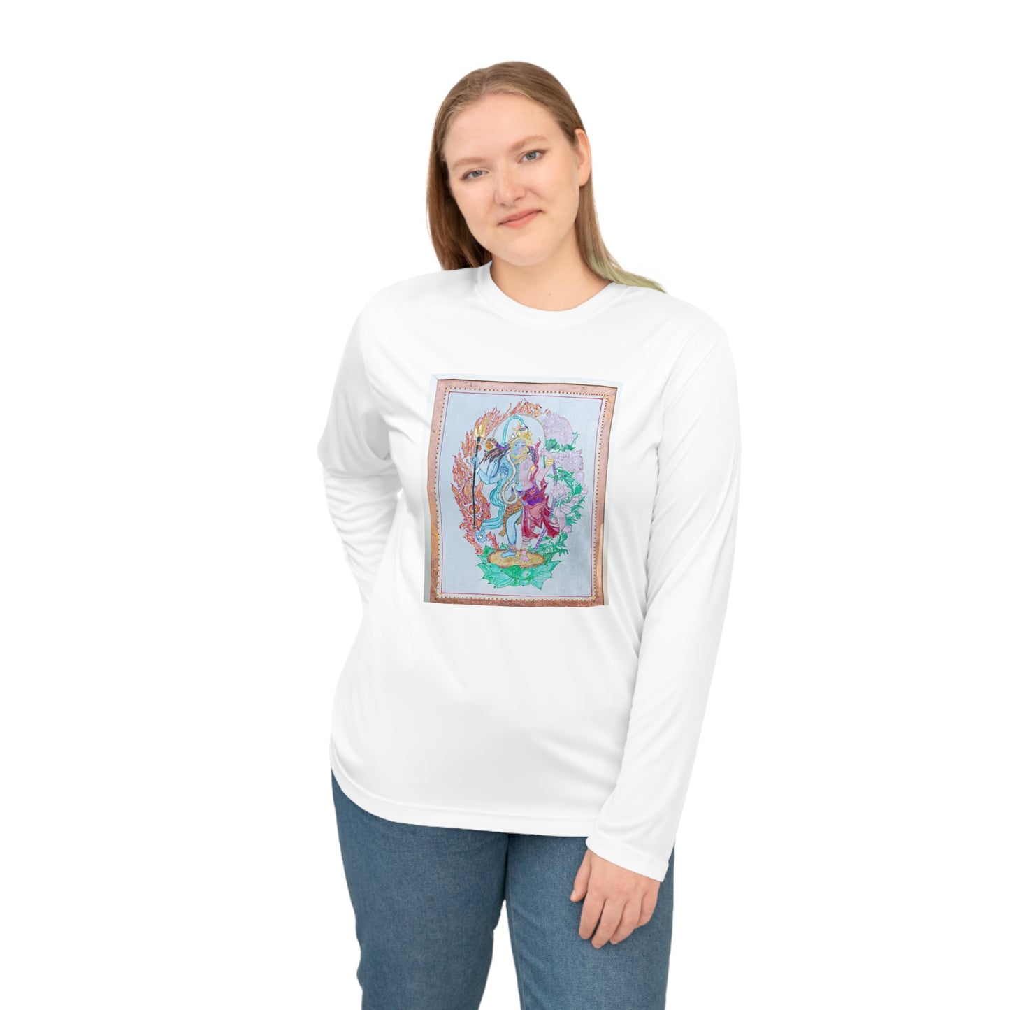 Spiritual Art Unisex Performance Long Sleeve Shirt