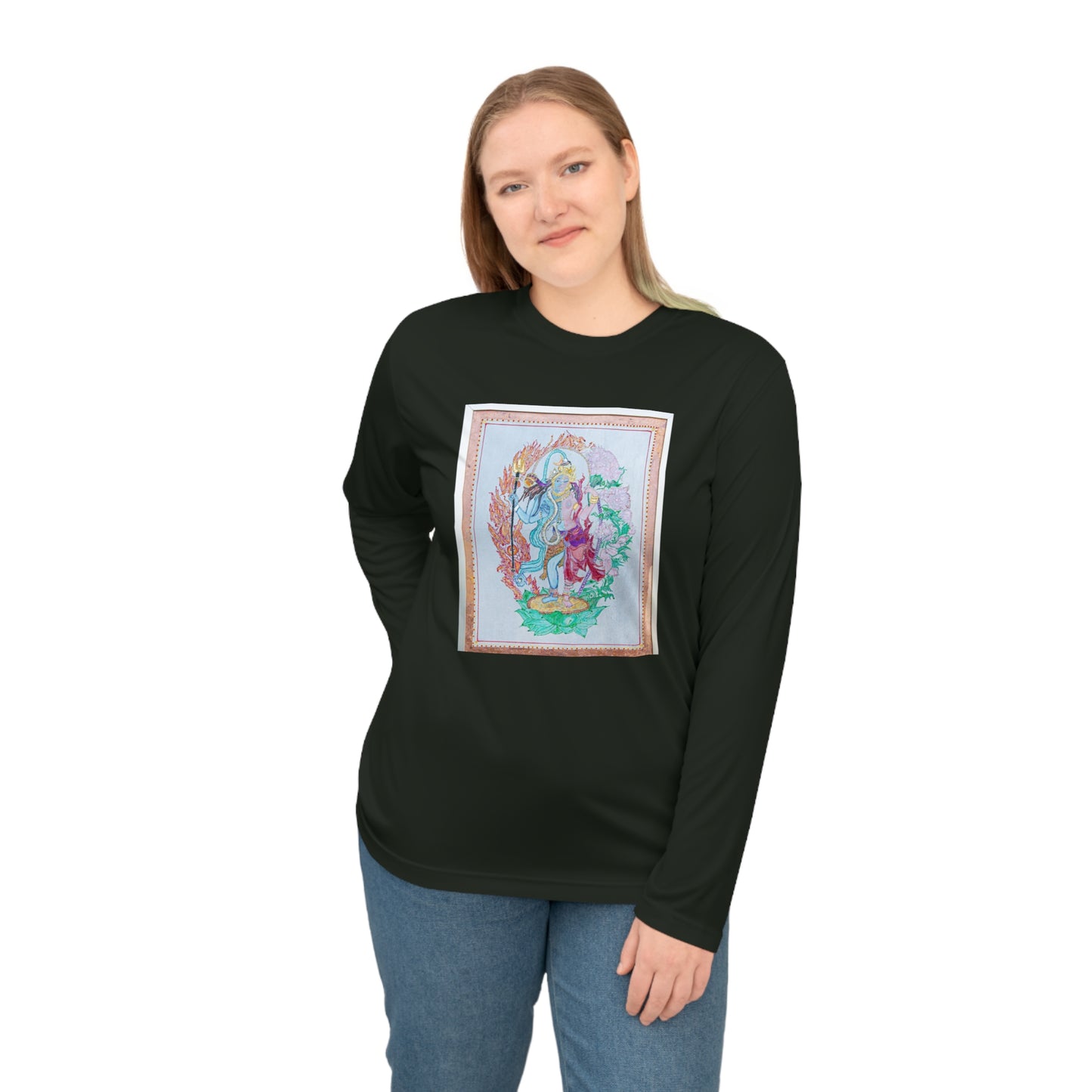 Spiritual Art Unisex Performance Long Sleeve Shirt