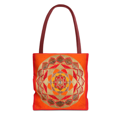 zVibrant Mandala Tote Bag