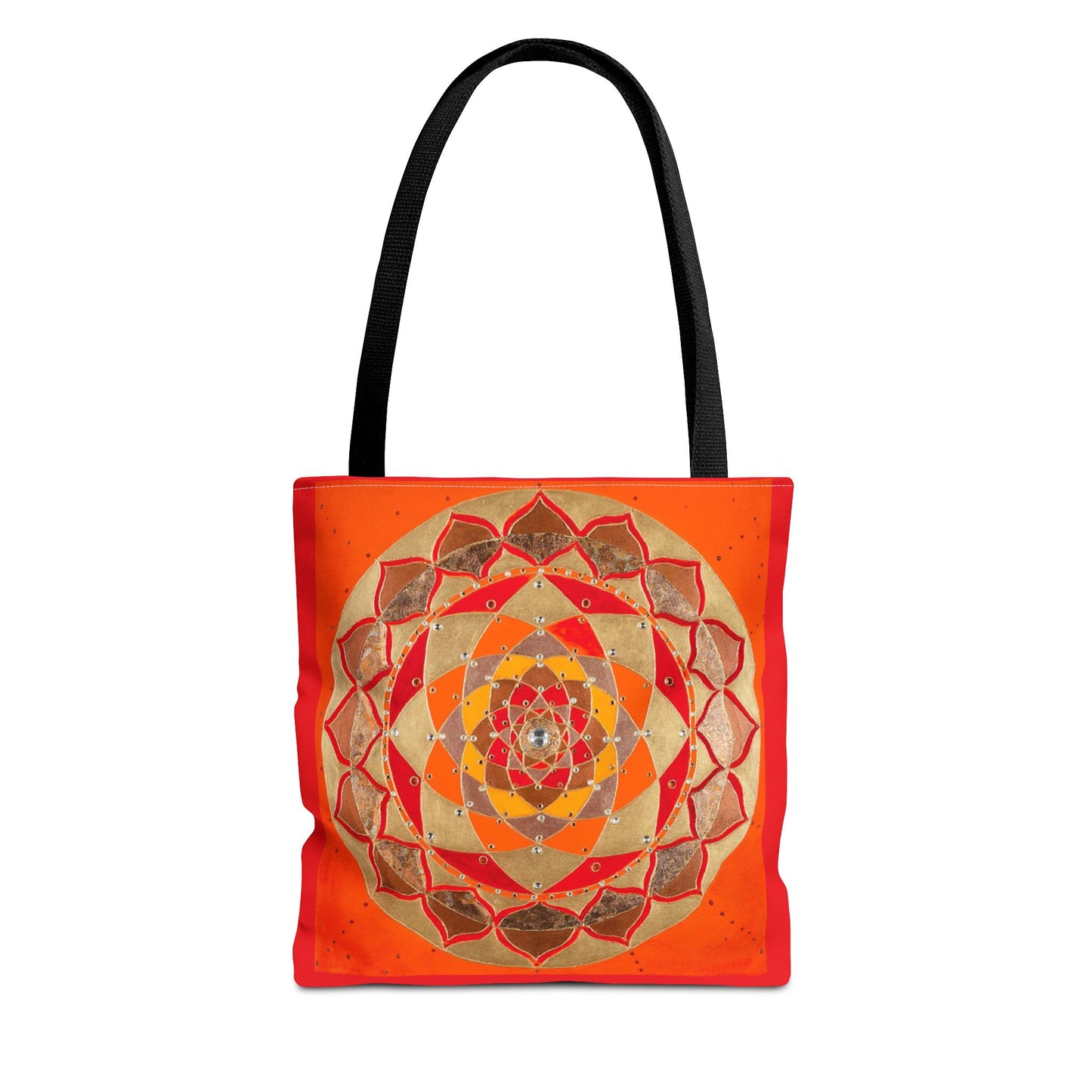 zVibrant Mandala Tote Bag