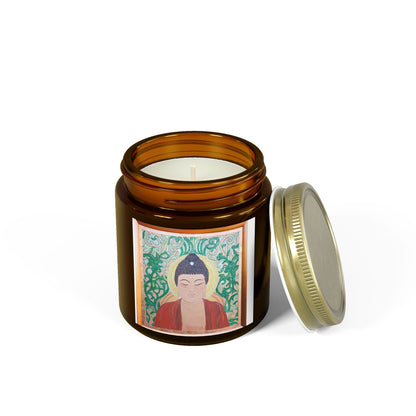 Buddha Scented Candle — Coconut Apricot Wax (4oz & 9oz)