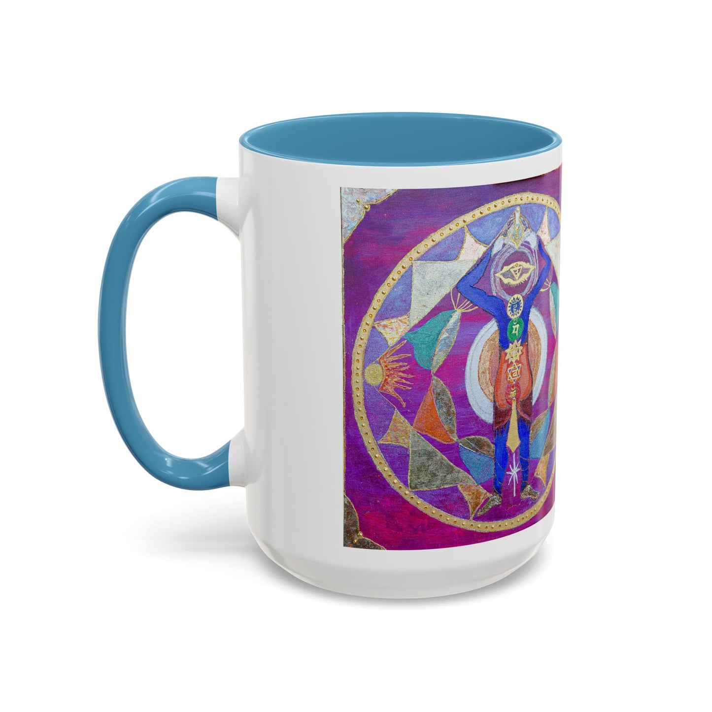 Chakra Energy Accent Coffee Mug - 11/15oz Inner Vibe Design