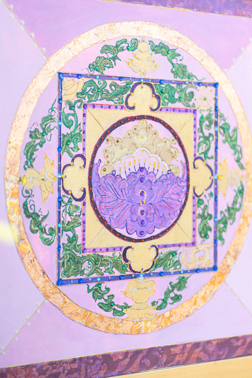 Lotus Mandala — The Garden of Inner Peace